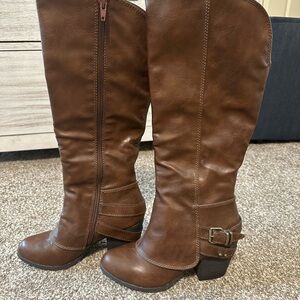 American Rag Chestnut Heeled Boots
